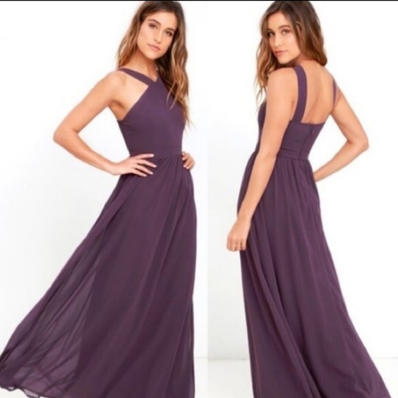 Lulus Air of Romance Purple Maxi Dress - Picture 2 of 6
